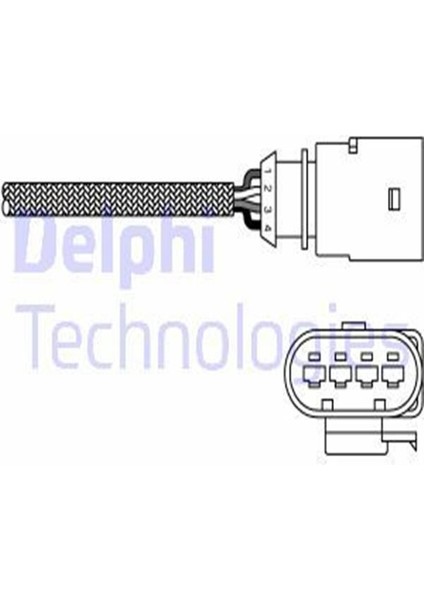 ES20289-12B1 Oksijen Sensoru A3 Iı Altea Leon Iı Toledo Iıı Golf V Polo Iv ES2028912B1 (WE141168)