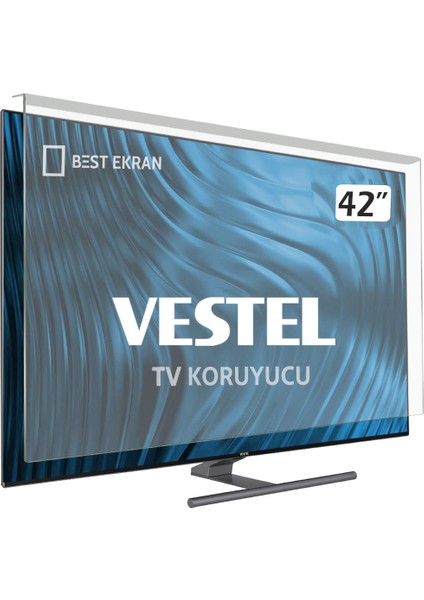 Vestel 42F9510 Tv Ekran Koruyucu - Vestel 42" Inç Tv Koruyucu