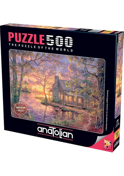 Puzzle - Gizli Yer / 500 Parça, #3608