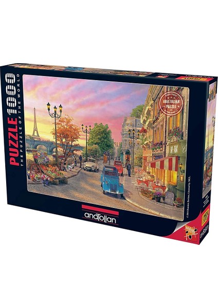 Puzzle - Paris'te Akşamüstü / 1000 Parça, #1004