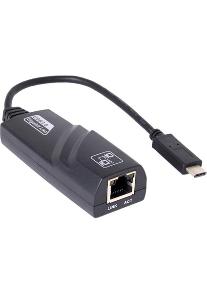 Uktratekno USB 3.1 Type C - 10/100/1000 Gigabit Ethernet Dönüştürücü (DK-AC-U31XGLAN)