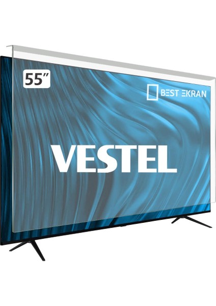 Vestel 55FD5000 Tv Ekran Koruyucu - Vestel 55" Inç 139 cm Ekran Koruyucu