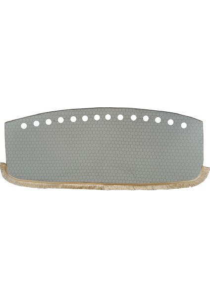 Ford Transit 2019+ Bej Püsküllü Petek Desenli Torpido Göğüs Örtüsü