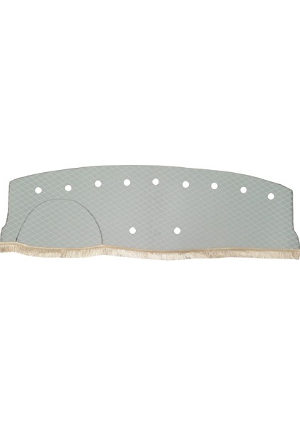 Mercedes Sprinter 2001-2006 Bej Püsküllü Baklava Desenli Torpido Göğüs Örtüsü