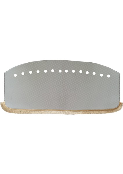 Ford Custom 2018+ Bej Püsküllü Baklava Desenli Torpido Göğüs Örtüsü