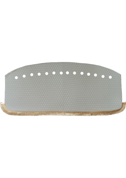 Ford Custom 2018+ Bej Püsküllü Petek Desenli Torpido Göğüs Örtüsü