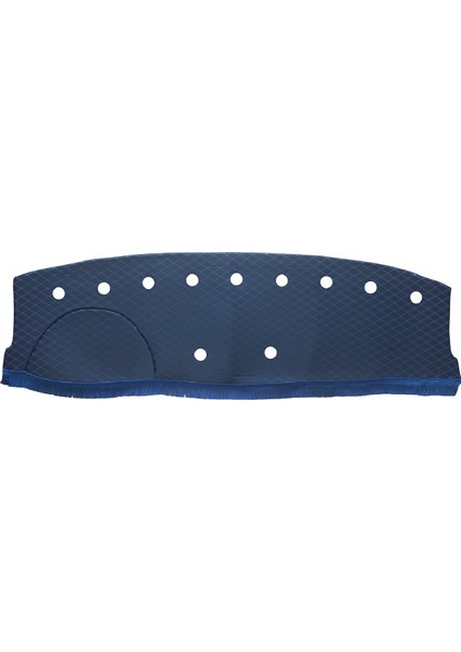 Mercedes Sprinter 2001-2006 Mavi Püsküllü Baklava Desenli Torpido Göğüs Örtüsü