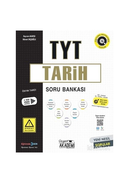 Üçgen Yayıncılık TYT Tarih - Soru Bankası