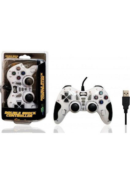 PL-2585 Pc Uyumlu USB Joystick Oyun Kolu Gamepad