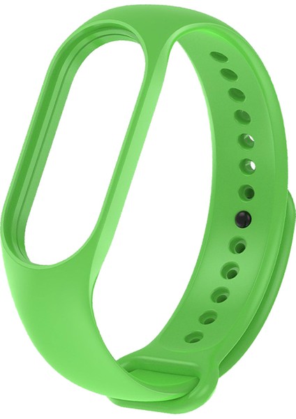 Xiaomi Mi Band 7 ile Uyumlu Silikon Kordon Açık Yeşil fiyatları