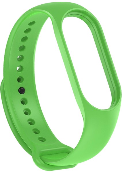 Xiaomi Mi Band 7 ile Uyumlu Silikon Kordon Açık Yeşil modelleri