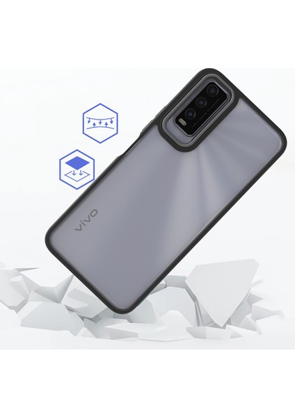 Vivo Y11S Renkli Kenarlı Parlak Flora Kılıf fiyatları