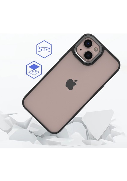 Iphone 13 Renkli Kenarlı Parlak Flora Kılıf + Ekran Koruyucu fiyatları