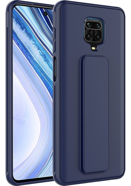 Xiaomi Redmi Note 9s Standlı Darbe Emici Qstand Kılıf