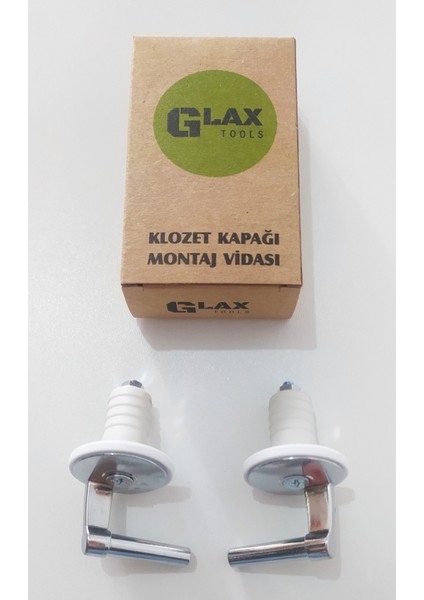 Klozet Kapağı Vidası Klozet Kapak VidasıMetal Üstten Sıkmalı