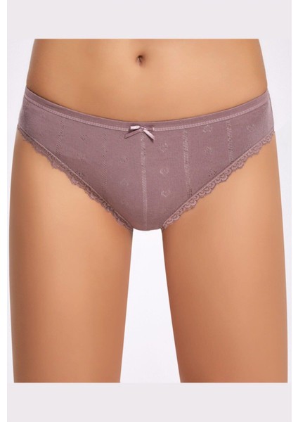 Kadın Jakarlı (Transferli Ribana) Dantelli Bikini 273 - 12 Adet