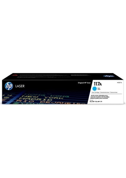 (117A) W2071A Mavi Orjinal Toner 150A