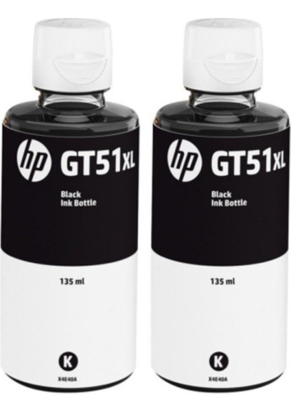 GT51xL Siyah Orjinal Mürekkep Kartuş Ikili Paket 4SR29A