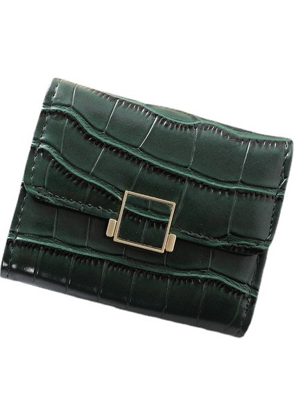 Retro Timsah Desenli Cüzdan Çok Fonksiyonlu Kartlık Kredi Kartı Kılıfı (Yurt Dışından)