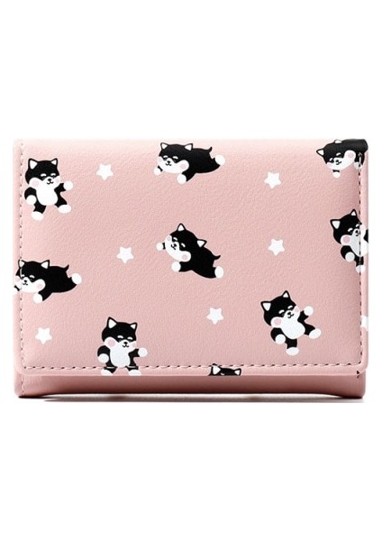 Kadın Modası Sevimli Çizgi Filmler Lüks Kadın Küçük Cüzdanı Deri (Yurt Dışından)