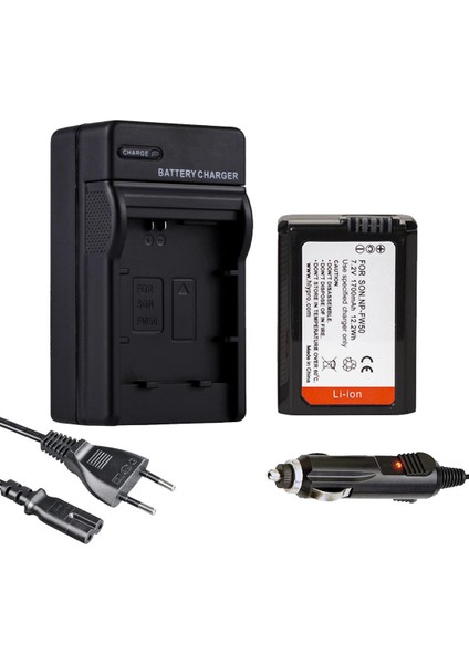 Cazipshop Sony NP-FW50 BATARYA(1700MAH)+ŞARJ Aleti Cihazı Seti