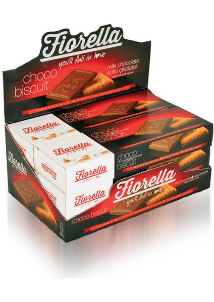 Chocobiscuit Sütlü Çikolatalı Bisküvi 102 Gr. 6 Adet (1 Kutu)