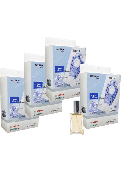 Bosch Uyumlu Bsg 82212 Süpürge Toz Torbası (16 Adet)