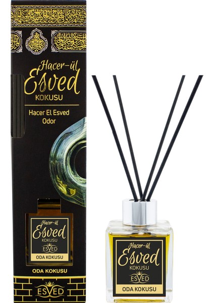 Kabe Örtüsü Kokusu ve Hacerül Esved Kokusu 100 ml Çubuklu Oda Kokusu