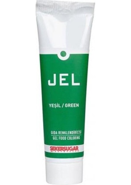 Yenilebilir Jel Gıda Boyası 100 ml Yeşil