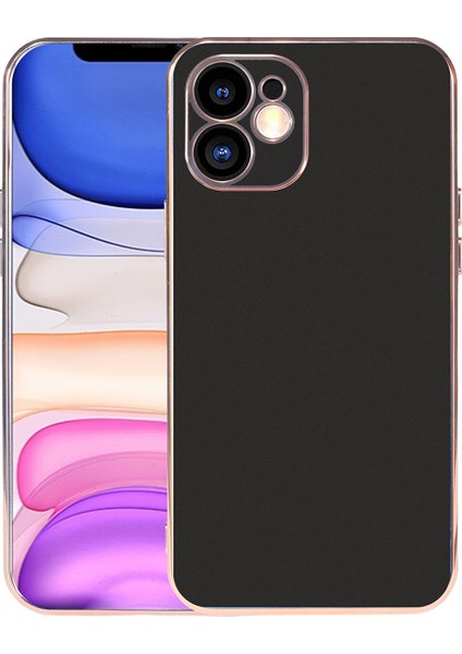 Apple iPhone 11 Lazer Kenarlı Viyana Kılıf + Kırılmaz Ekran Koruyucu