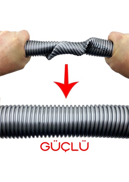 Fantom Uyumlu Carbon Dc 2000 Süpürge Katlanmaz Dayanıklı Güçlü Hortumu