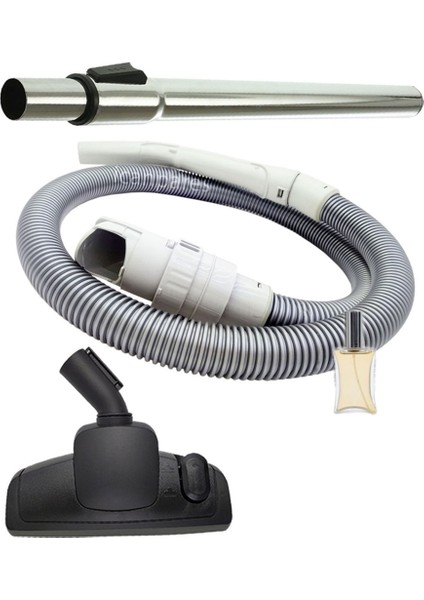 Ihlas Uyumlu Aqua Vac Elektrikli Süpürge Hortumu Emici Yer Başlığı Teleskopik Boru