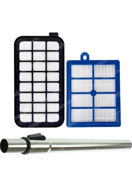 Arnica Tesla Premium ET14320 Süpürge Borusu ve Hepa Filtresi Seti