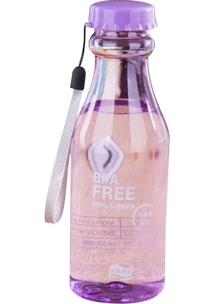 550ML Kırılmaz Su Şişesi Plastik Şeffaf Şişe Içmek Için (Yurt Dışından)