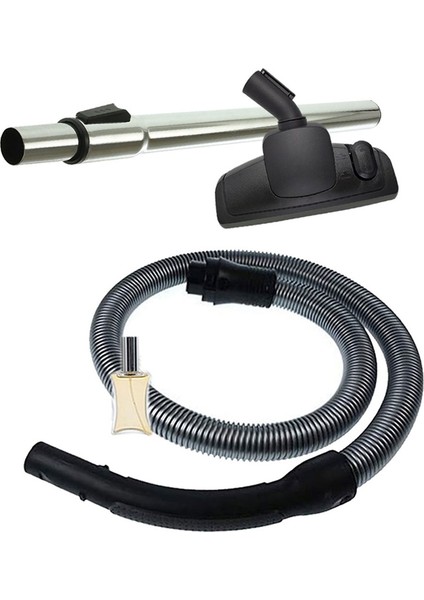 Bosch Uyumlu Bsg 82488 Elektrikli Süpürge Hortumu Emici Yer Başlığı Teleskopik Boru