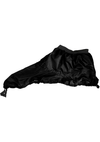 Evrensel Tekne Kano Kayık Splash Sprey Etek Güvertesi Kokpit Sprayskirt Siyah (Yurt Dışından)