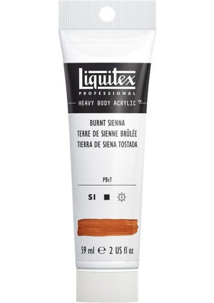 : Professional Heavy Body : Akrilik Boya : 59 ml : Burnt Siena 127 S1