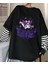 Harajuku Kuromi Gotik Uzun Kollu Unisex Oversize T-Shirt 1