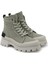 Kadın Bot RD-4361 John May Keten Yeşil 2