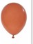 Yanık Turuncu Retro Latex Balon 10 Adet 3