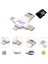4 In 1 Ios Android Type-C Lightning Usb-A Micro Sd Tf Kart Okuyucu 3