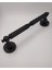 Metal Çekme Kol - Sürgülü Kapı Kolu Siyah Renk 30 cm 4