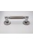 Metal Çiftli Çekme Kol - Sürgülü Kapı Kolu Inox Renk 25 cm 2