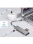 Type-C To 3* USB 3.0 4K Full Hd HDMI Pd Şarj Sd Tf Kart Okuyucu Aux Kulaklık Çevirici Adaptör 4