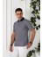 Nehir By Faruk Ülker Polo Yaka Cepli Desenli Merserize Süperfine Cotton Erkek T-Shirt 2