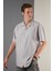 Oversize Fit Kısa Kollu Tek Cepli Apaş Yaka Gömlek Erkek GÖMLEK CF21194664 1