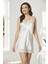 Saten Dantelli Gecelik - 870 1