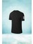 Erkek Siyah Dri-Fit Kumaş Baskısız Günlük Rahat T-Shirt S-3xl 2