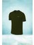 Büyük Beden Erkek Haki Dri-Fit Kumaş Yürüyüş ve Koşu Için Baskısız Günlük Tshirt (4xl- 10XL) 1