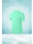 Büyük Beden Erkek Su Yeşili Dri-Fit Kumaş Baskısız Bisiklet Yaka Sporcu T-Shirt (4xl- 10XL) 2